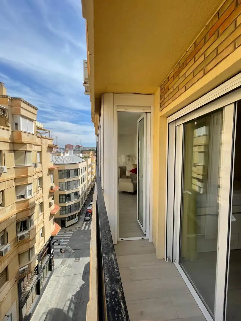 Habitación de Apartamento de alquiler en Málaga con Aire acondicionado, Horno y Lavadora