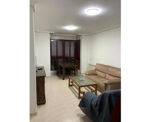 Living room of Flat for sale in  Albacete Capital  with Heating, Furnished and Balcony