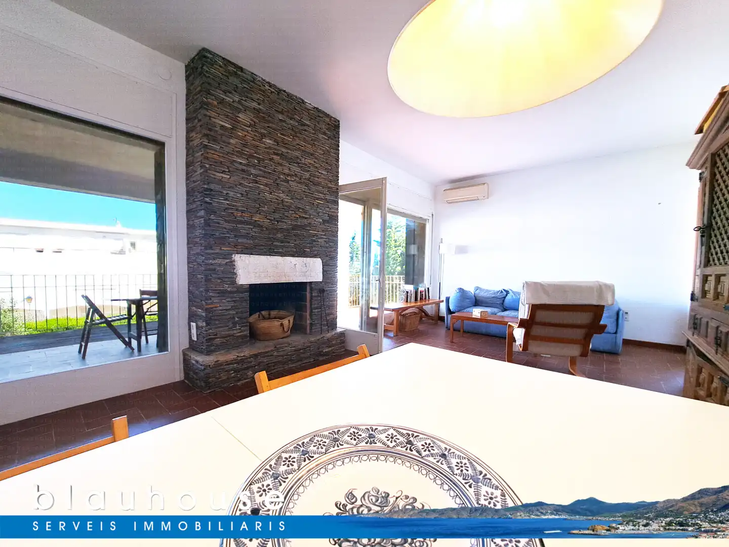 Living room of Houses for sale in Llançà  with Private garden, Terrace and Storage room