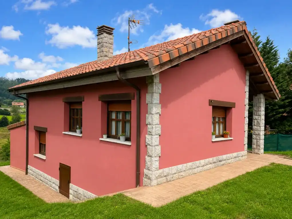 Vista exterior de Casa o chalet en venta en Llanes con Calefacción, Jardín privado y Terraza