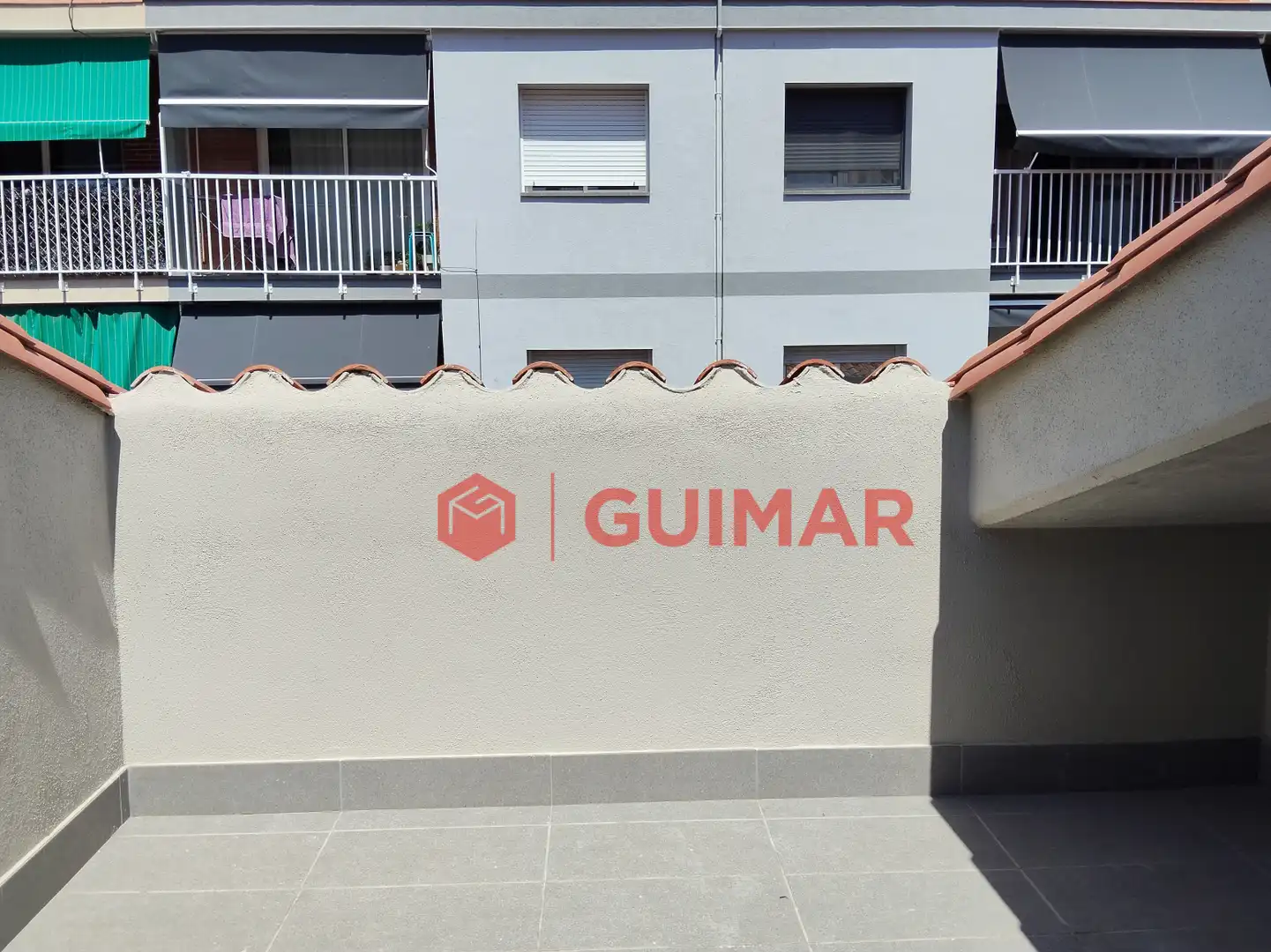 Terrasse von Wohnung zum Verkauf in Sant Joan Despí mit Klimaanlage, Heizung und Privatgarten