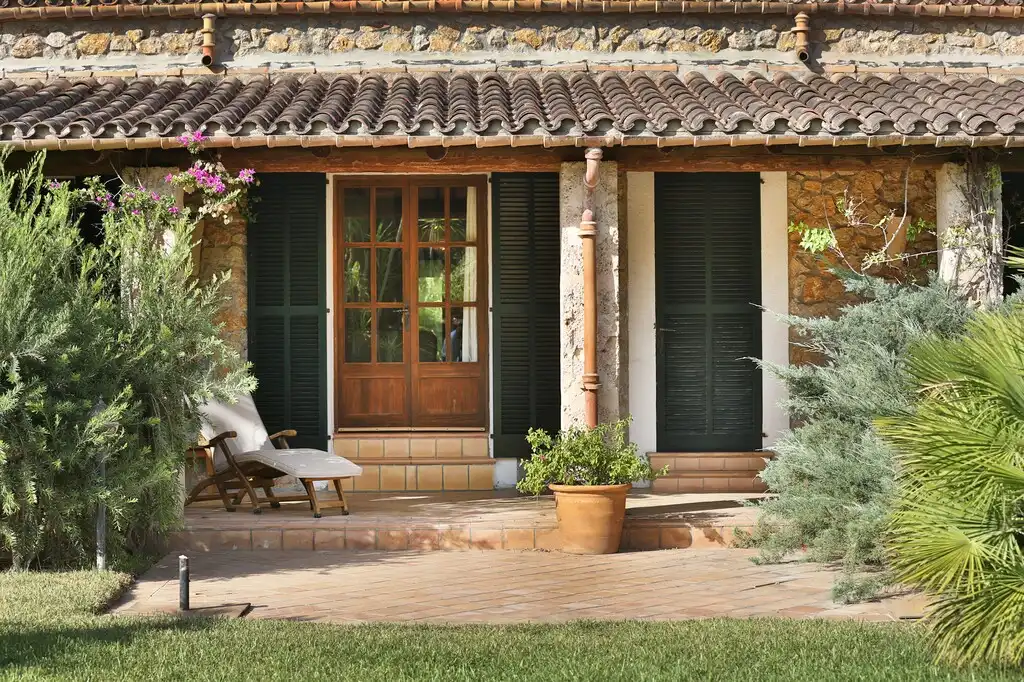 Terrace of Country homes for sale in Pollença  with Air Conditioner, Heating and Private garden