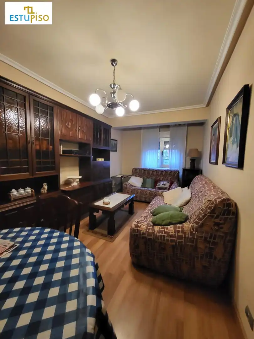 Living room of Flat for sale in León Capital   with Heating, Storage room and Furnished