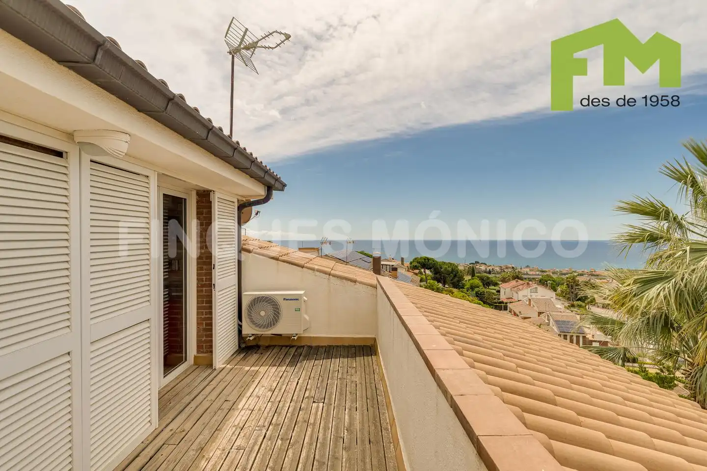 Terraza de Casa o chalet en venta en Teià con Calefacción, Jardín privado y Terraza