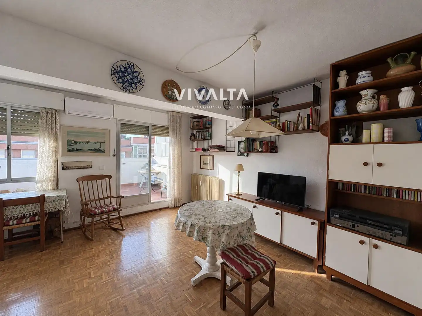 Sala de estar de Ático en venta en Carabanchel