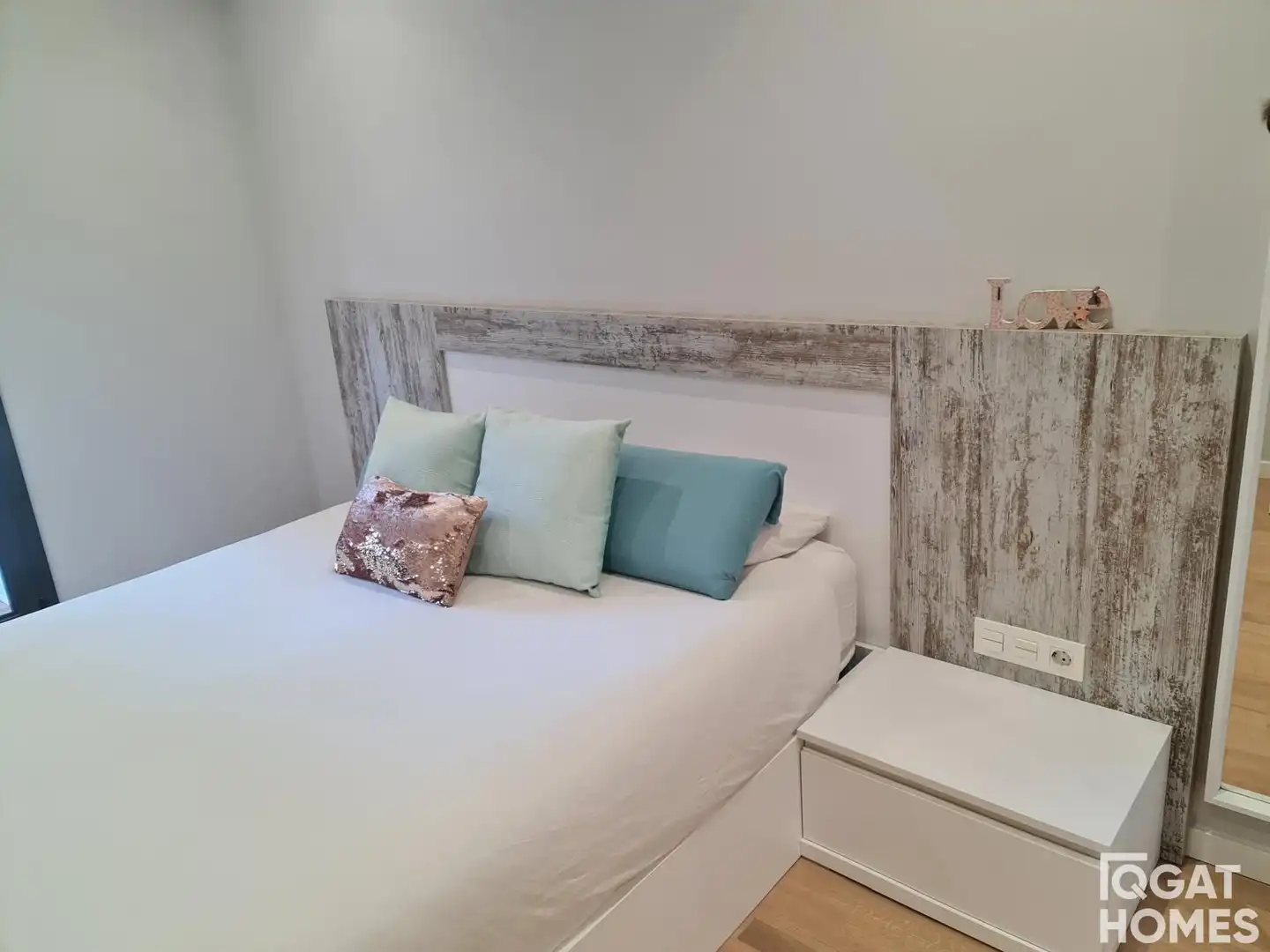 Dormitori de Pis de lloguer en Sant Cugat del Vallès amb Aire condicionat, Jardí privat i Terrassa