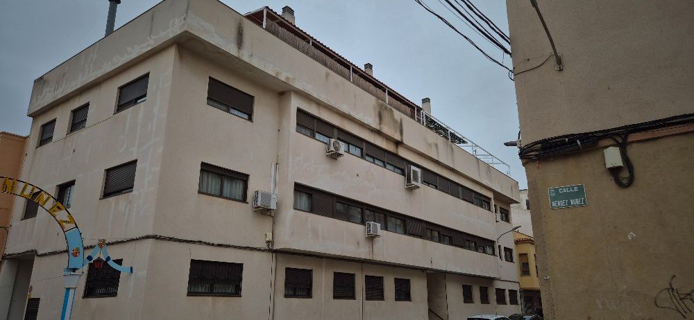 Exterior view of Flat for sale in Almansa  with Heating