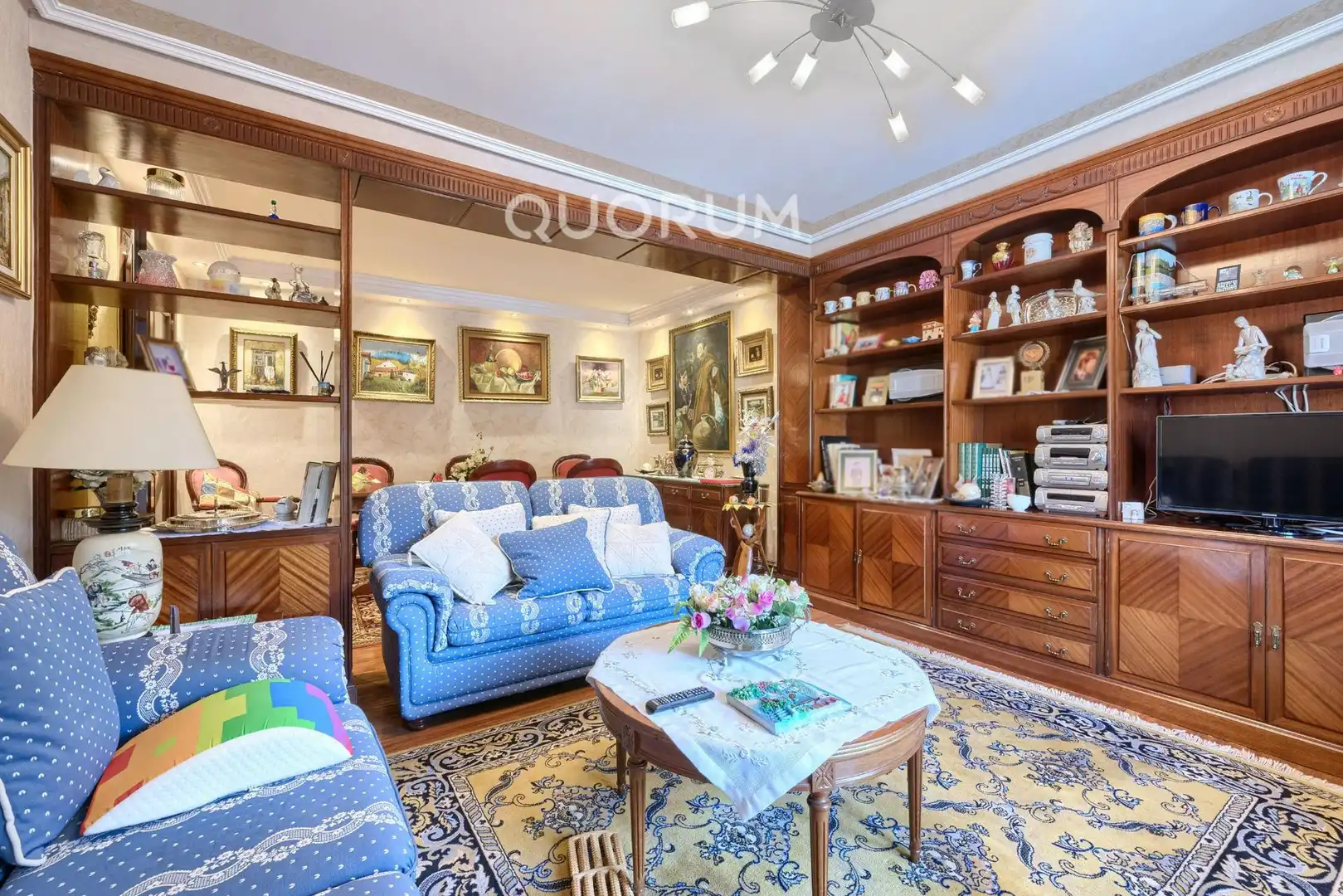 Wohnzimmer von Wohnung zum Verkauf in Barakaldo  mit Heizung, Terrasse und Möbliert