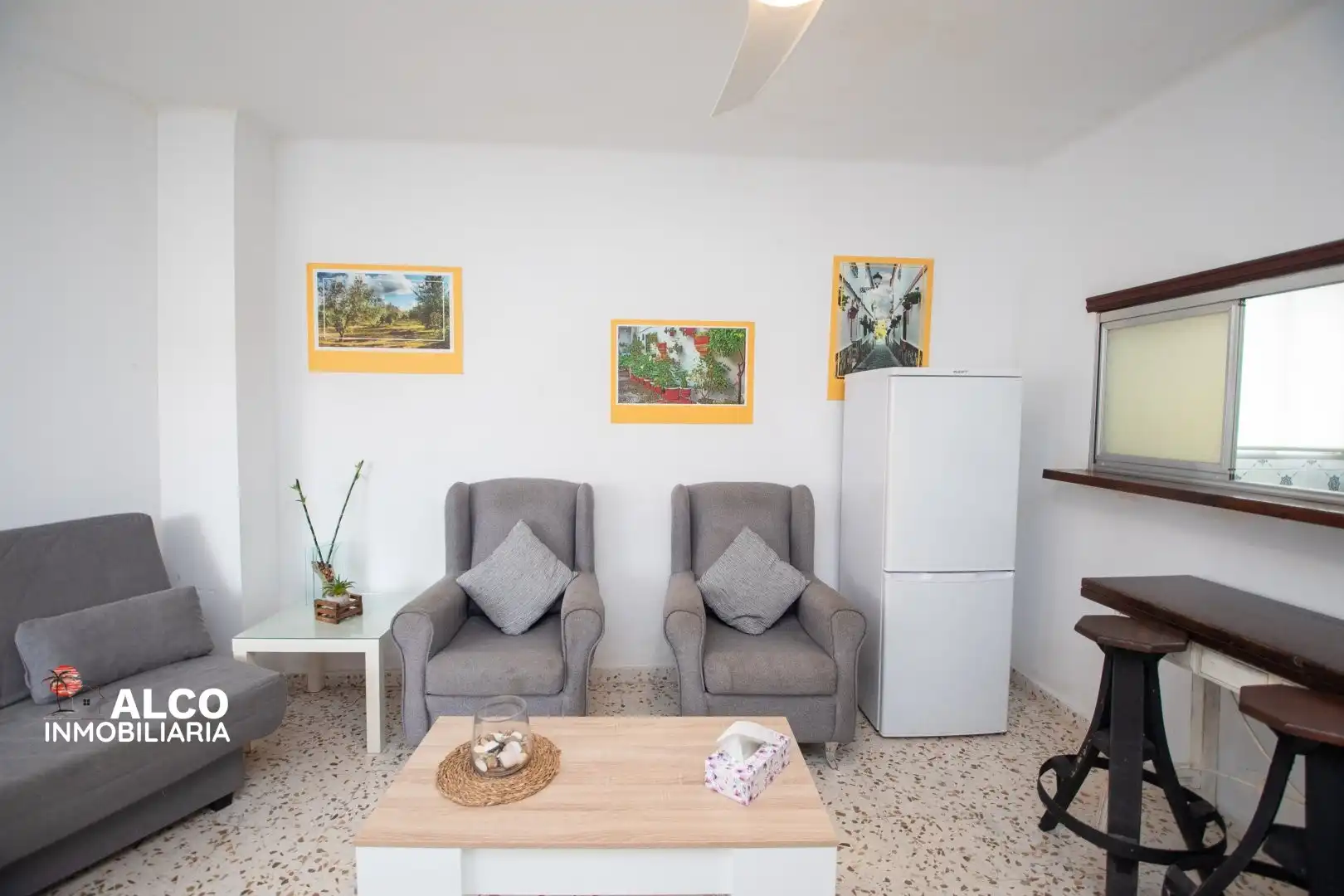 Sala d'estar de Pis en venda en Centro Internacional