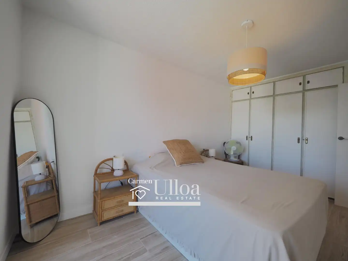 Dormitori de Apartament de lloguer en Alicante / Alacant amb Aire condicionat, Terrassa i Moblat