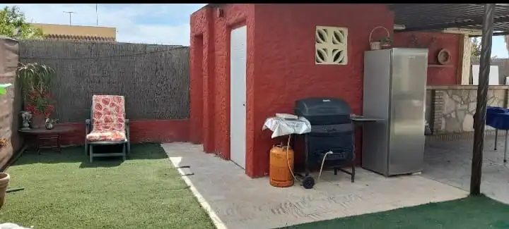 Terraza de Casa o chalet de alquiler en Chipiona con Aire acondicionado, Calefacción y Piscina