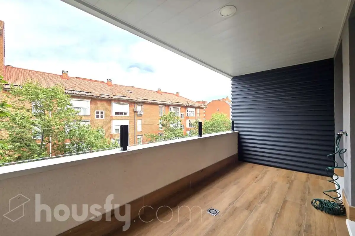 Terraza de Piso de alquiler en  Madrid Capital con Aire acondicionado, Calefacción y Terraza