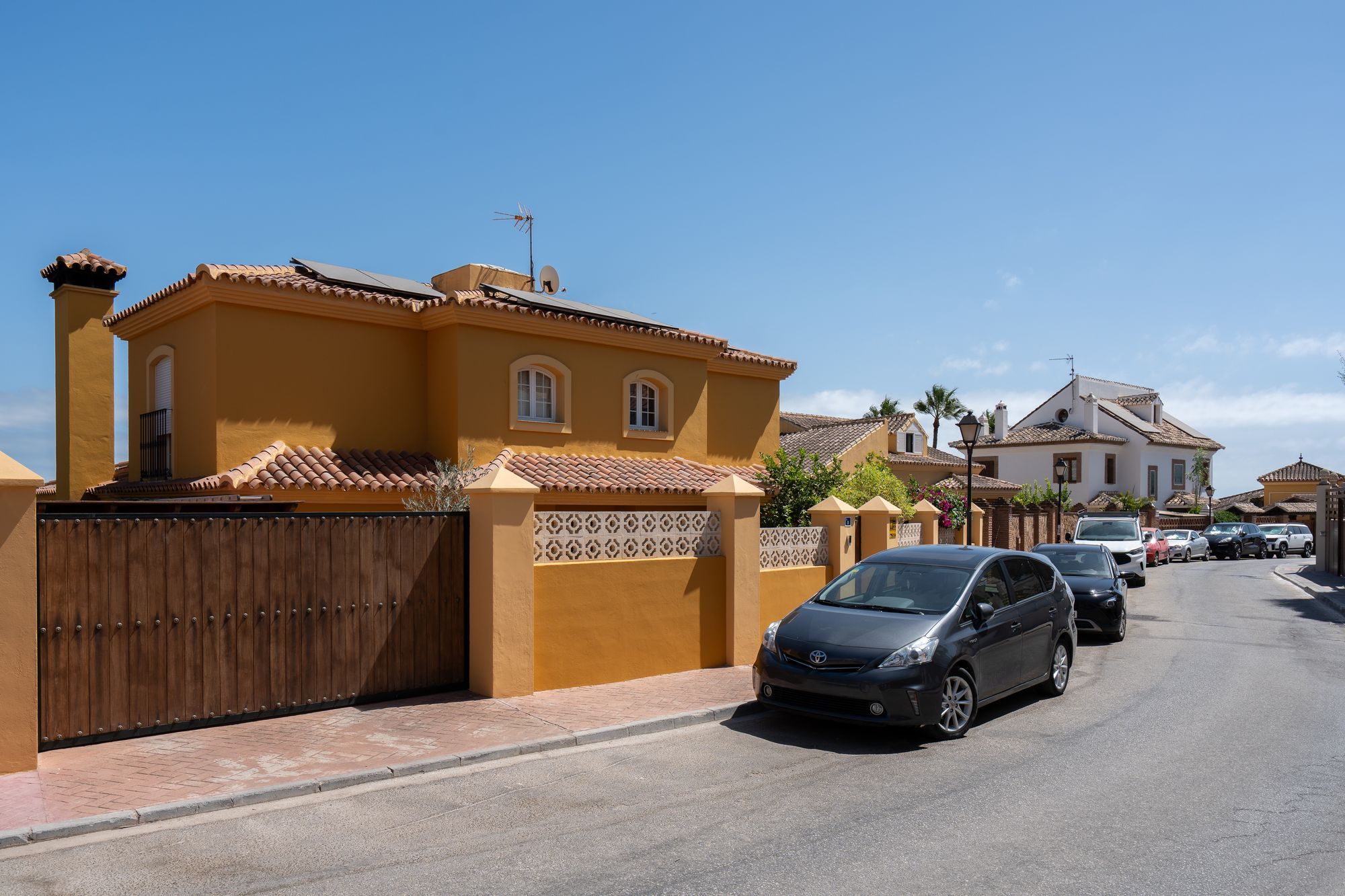 Vista exterior de Casa o xalet en venda en Mijas amb Terrassa