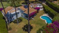 Garden of House or chalet for sale in Marbella  with Air Conditioner, Terrace and Swimming Pool