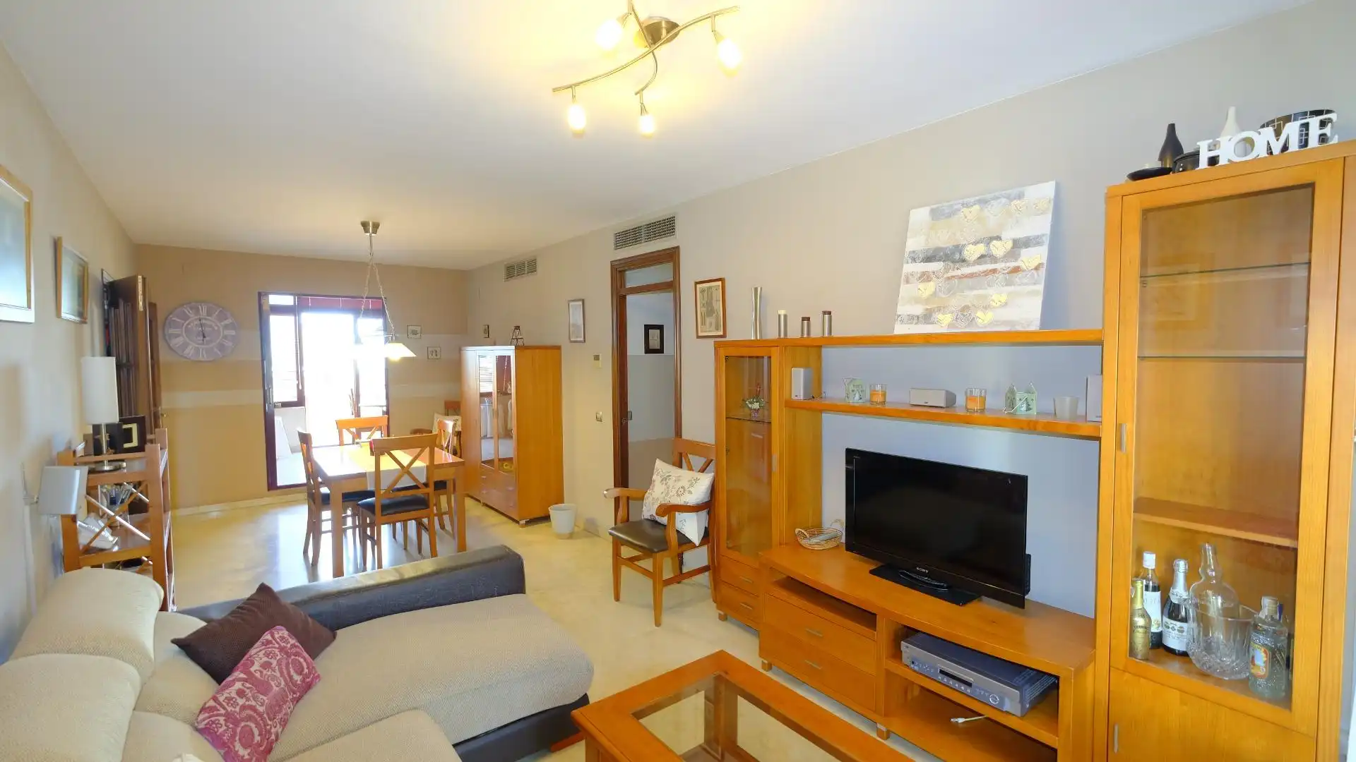 Living room of Attic for rent in Alcalá de Guadaira  with Air Conditioner, Heating and Terrace