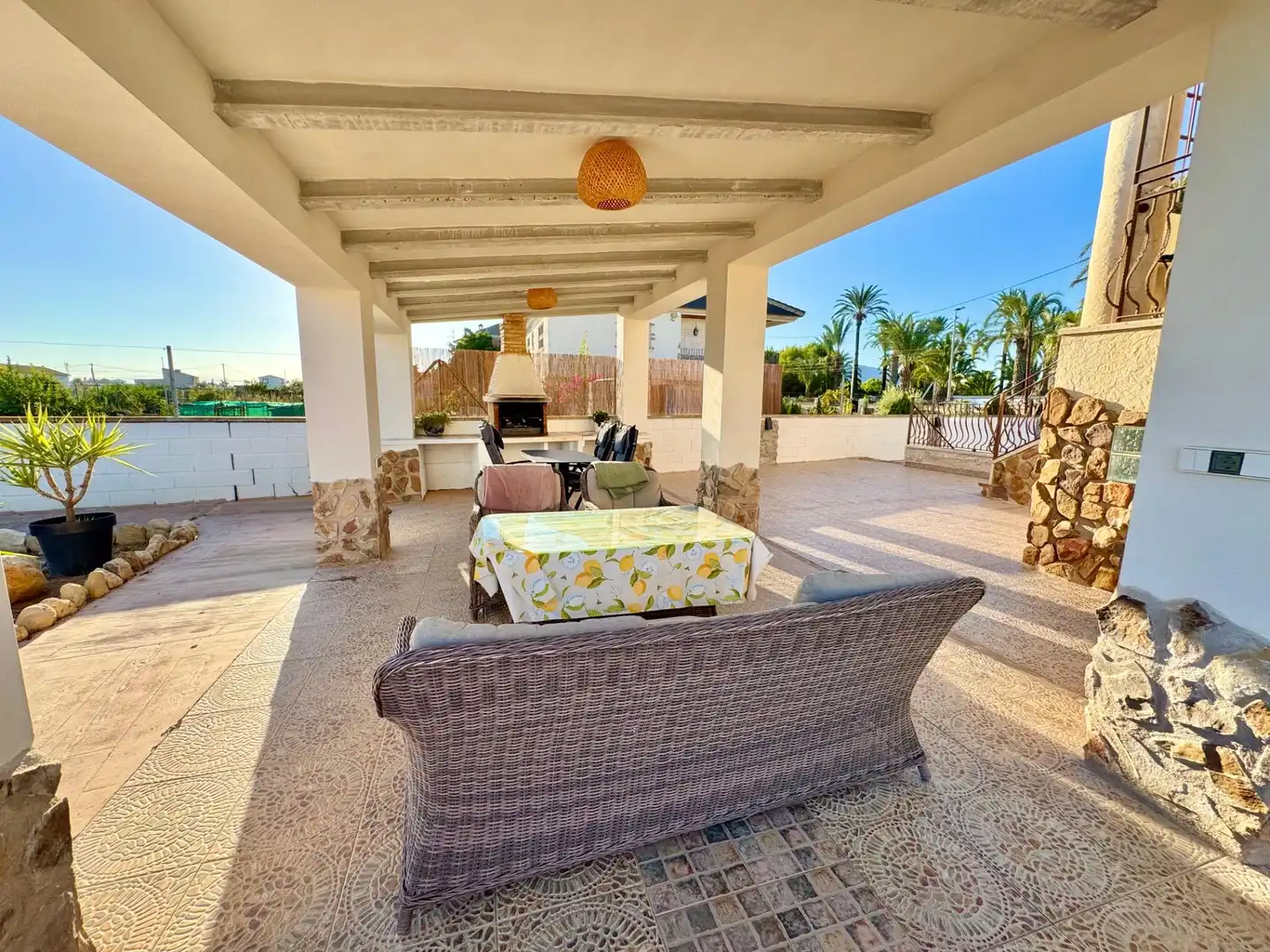 Terraza de Casa o chalet en venta en Molins - Campaneta - San Bartolomé