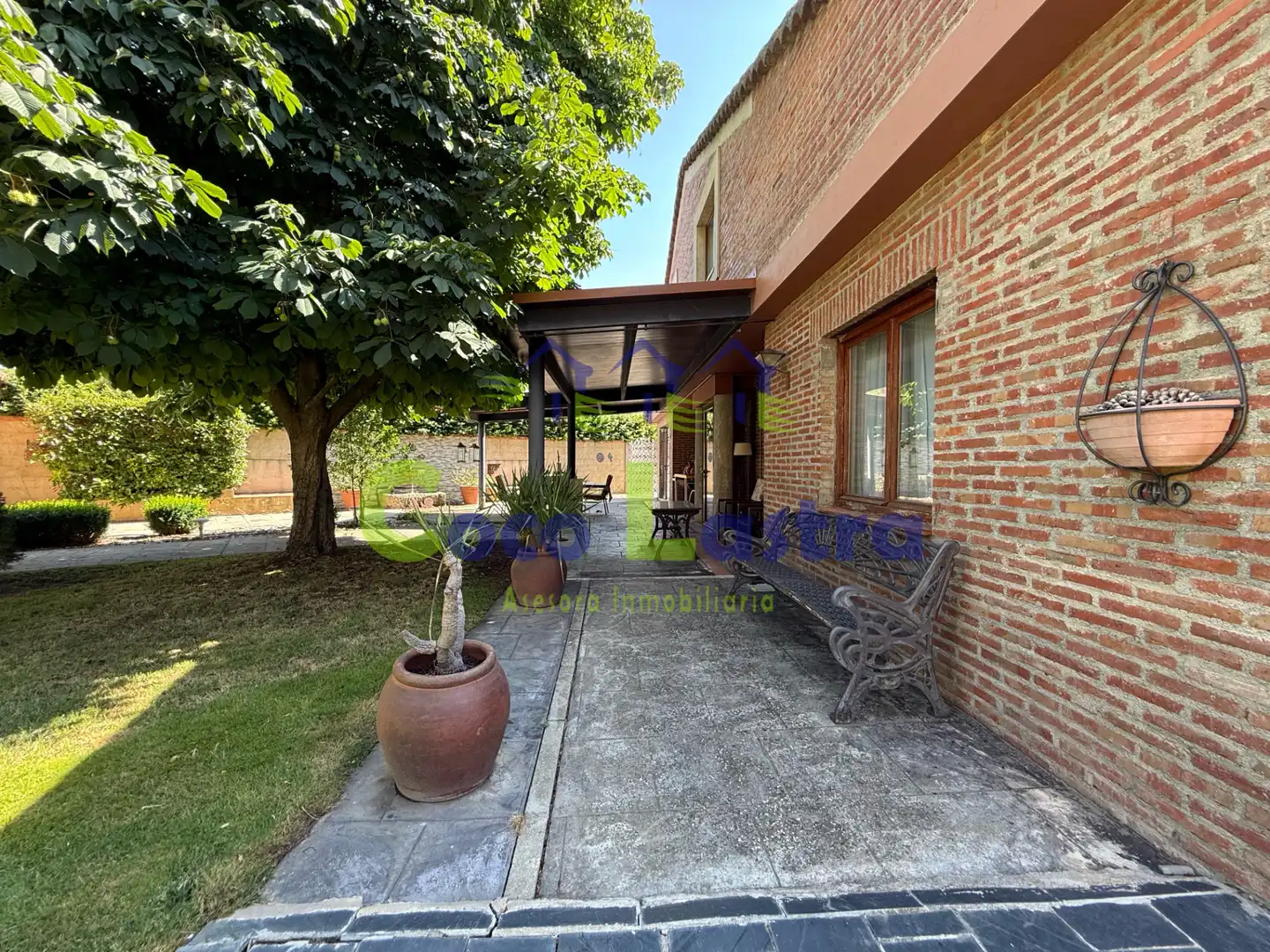 Terrace of Houses for sale in Monterrubio de Armuña  with Air Conditioner, Heating and Private garden
