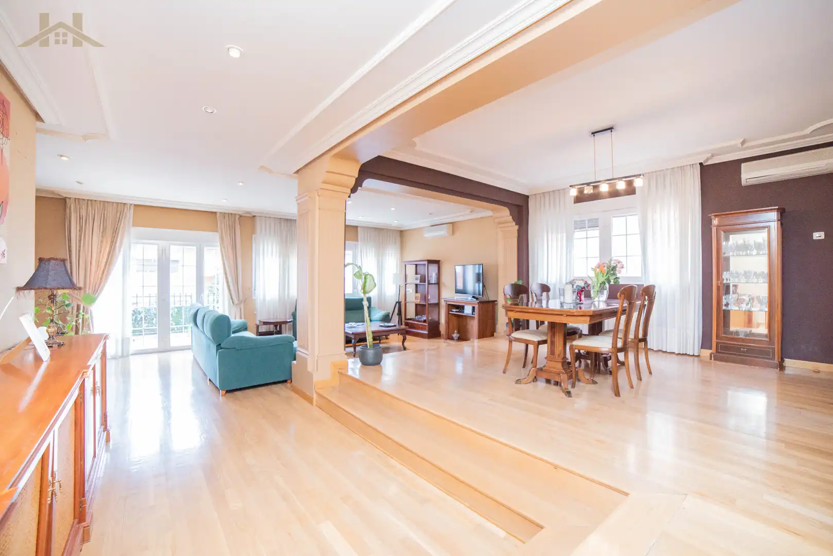 Sala de estar de Casa o chalet en venta en Ciempozuelos con Aire acondicionado, Calefacción y Jardín privado