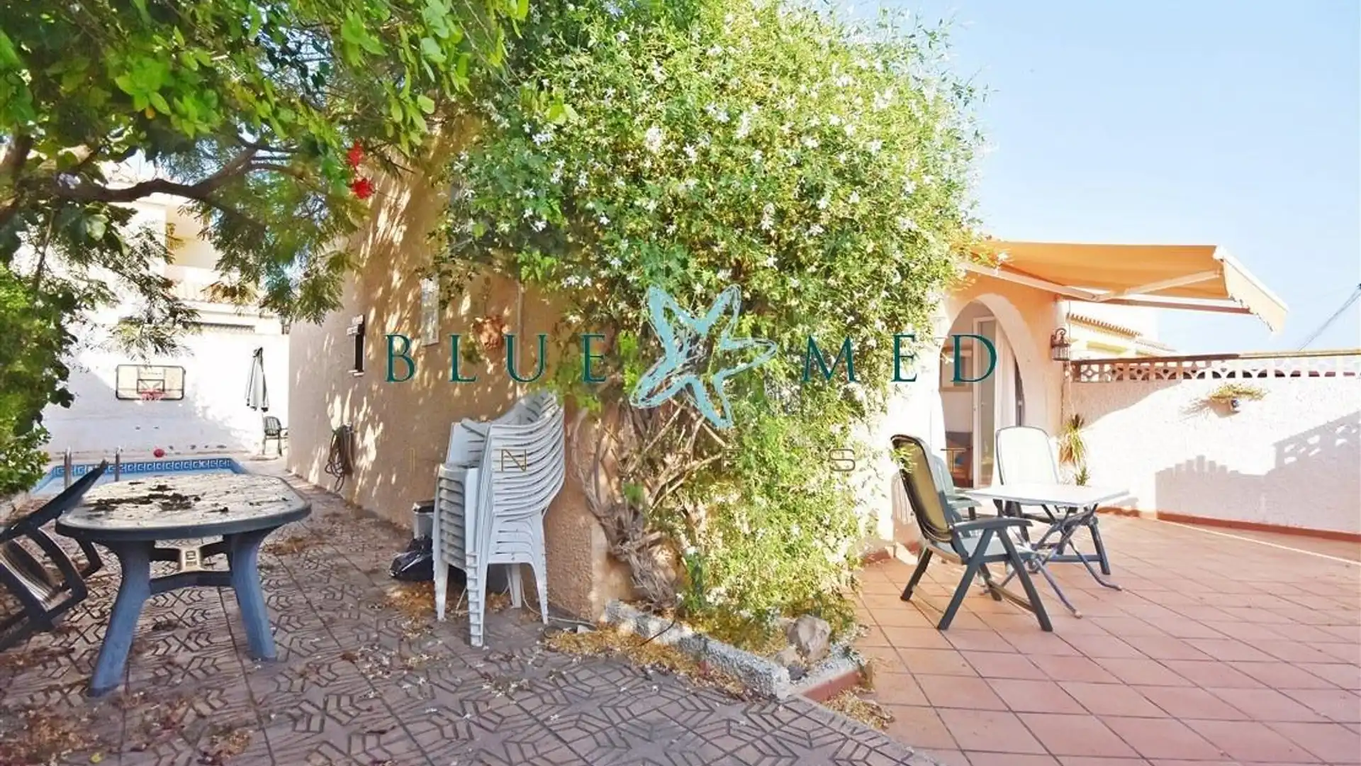 Jardín de Casa o chalet en venta en Mazarrón con Aire acondicionado, Jardín privado y Terraza