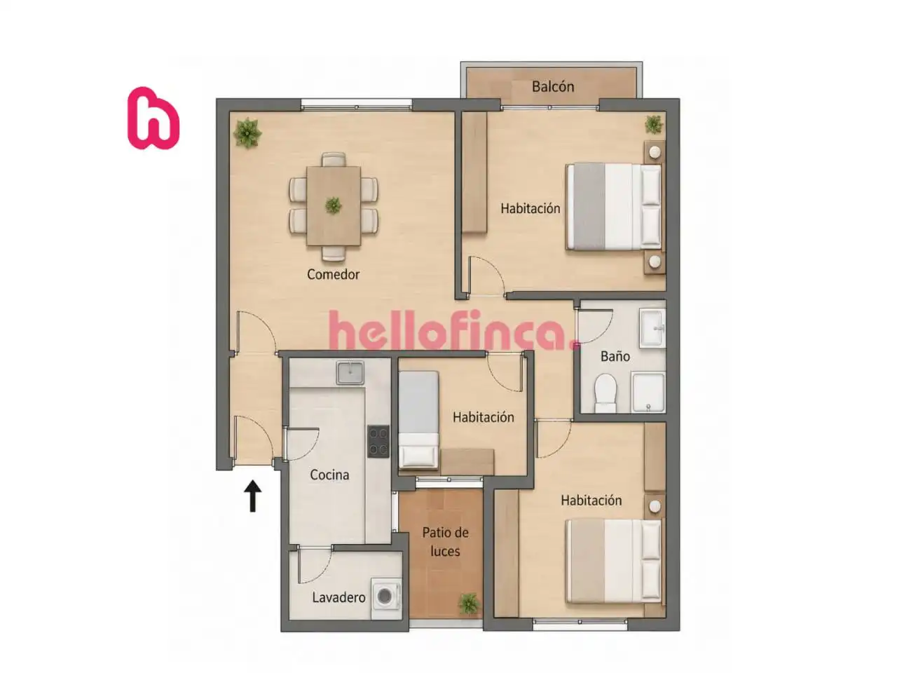 Flat for sale in Ripollet  with Heating, Parquet flooring and Storage room