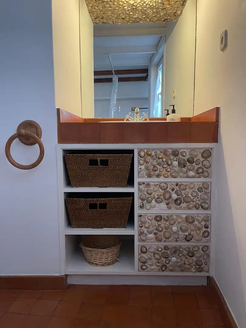 Baño de Ático de alquiler en Madrid con Aire acondicionado, Calefacción y Terraza