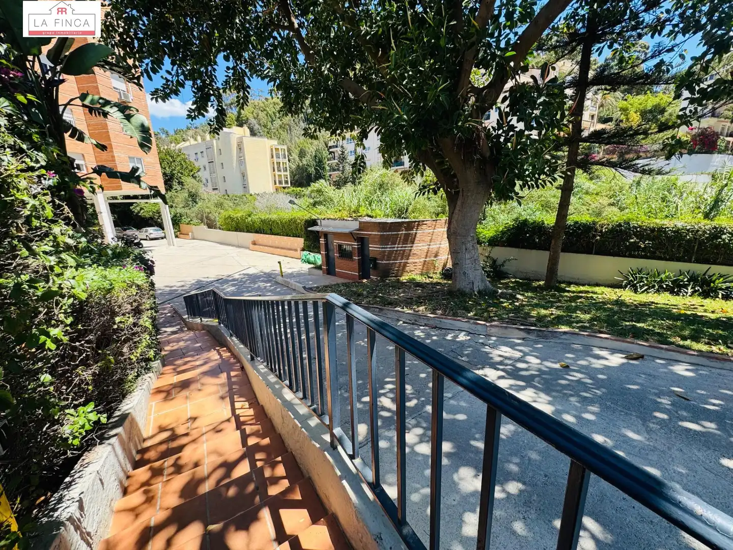 Vista exterior de Piso en venta en Málaga con Aire acondicionado, Parquet y Piscina comunitaria