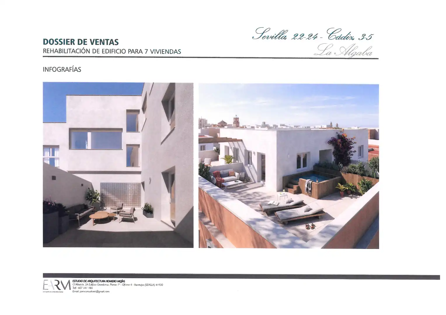 Außenansicht von Dachboden zum Verkauf in La Algaba mit Klimaanlage, Heizung und Terrasse