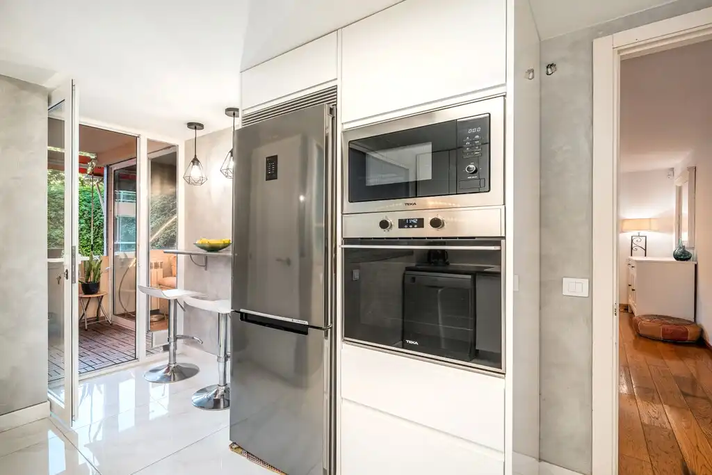 Kitchen of Duplexes for sale in  Palma de Mallorca  with Air Conditioner, Heating and Private garden