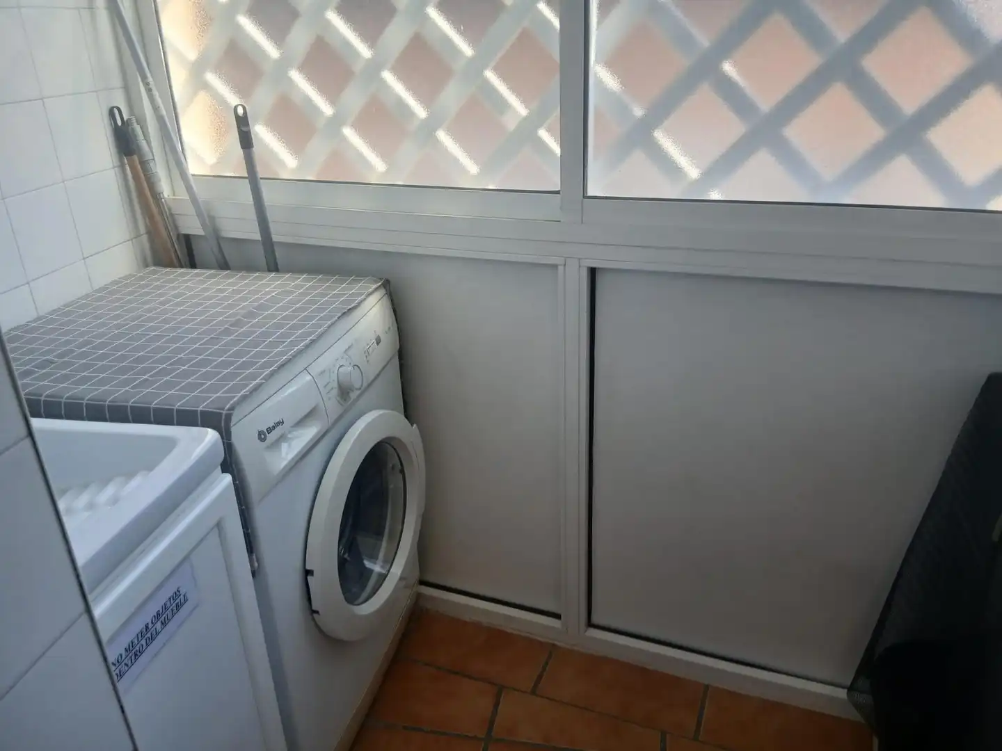 Terraza de Piso de alquiler en Málaga con Aire acondicionado y Amueblado