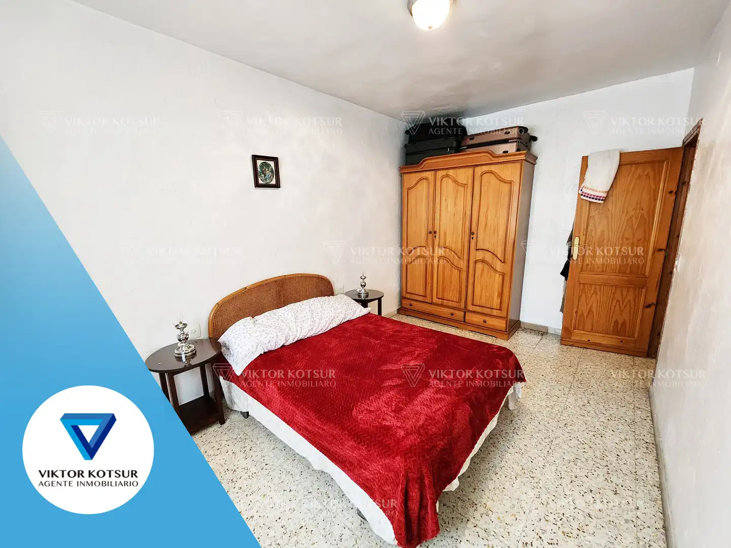 Habitación de Casa adosada en venta en Roquetas de Mar con Aire acondicionado, Terraza y Trastero