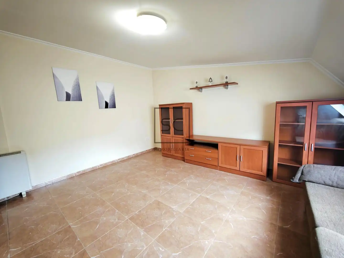 Living room of Attic for sale in Cedeira  with Heating and Furnished