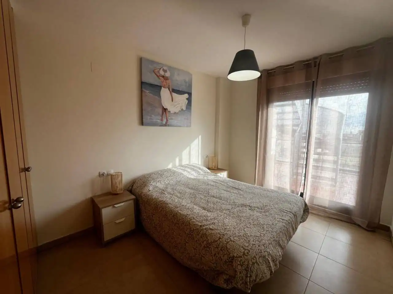 Schlafzimmer von Wohnung zum Verkauf in San Jorge / Sant Jordi mit Klimaanlage, Heizung und Terrasse