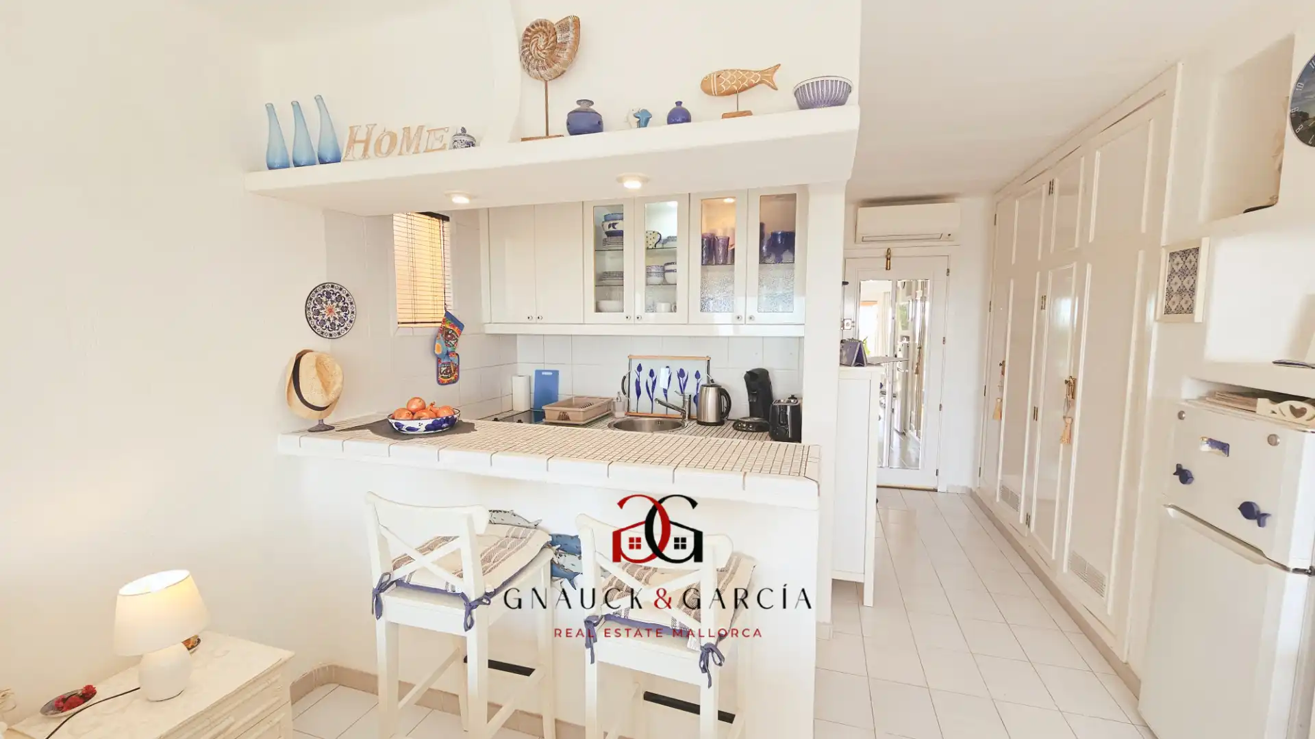Küche von Wohnung zum Verkauf in Calvià mit Klimaanlage, Heizung und Terrasse