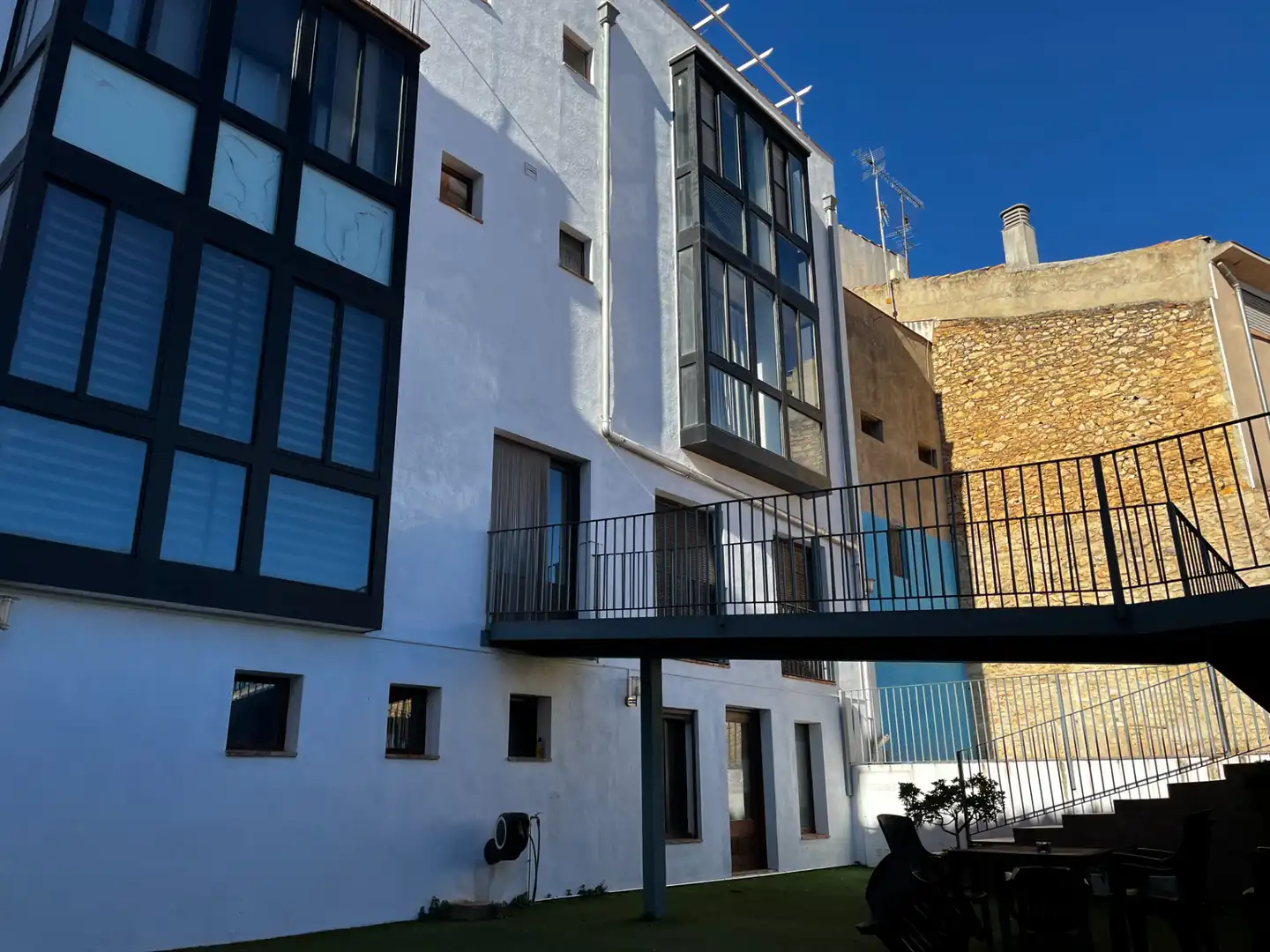 Außenansicht von Maisonette zum Verkauf in Sant Mateu mit Klimaanlage, Heizung und Parkett