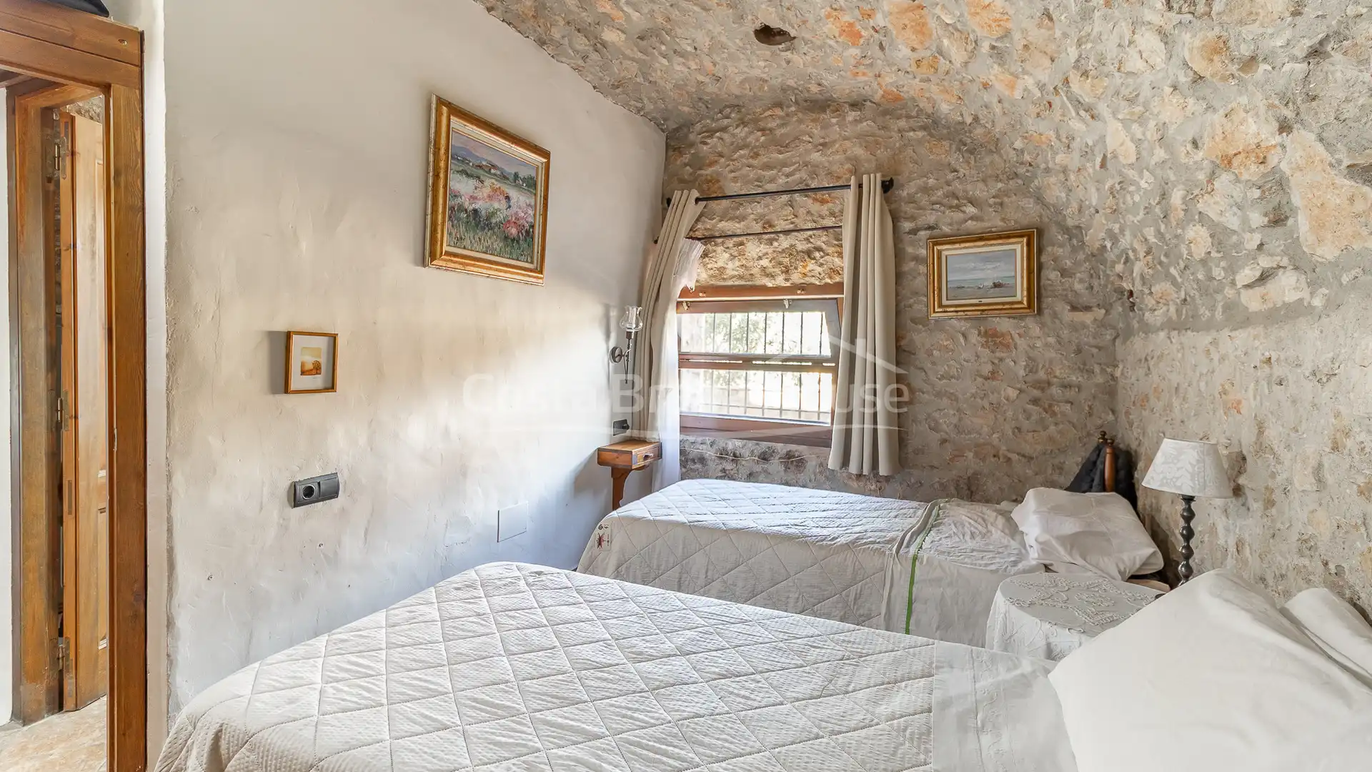 Bedroom of Country homes for sale in Begur  with Air Conditioner, Heating and Private garden