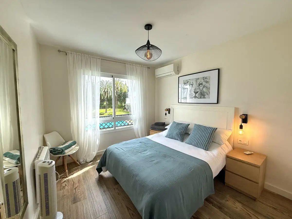 Bedroom of Detached homes for rent in Marbella  with Air Conditioner, Heating and Private garden