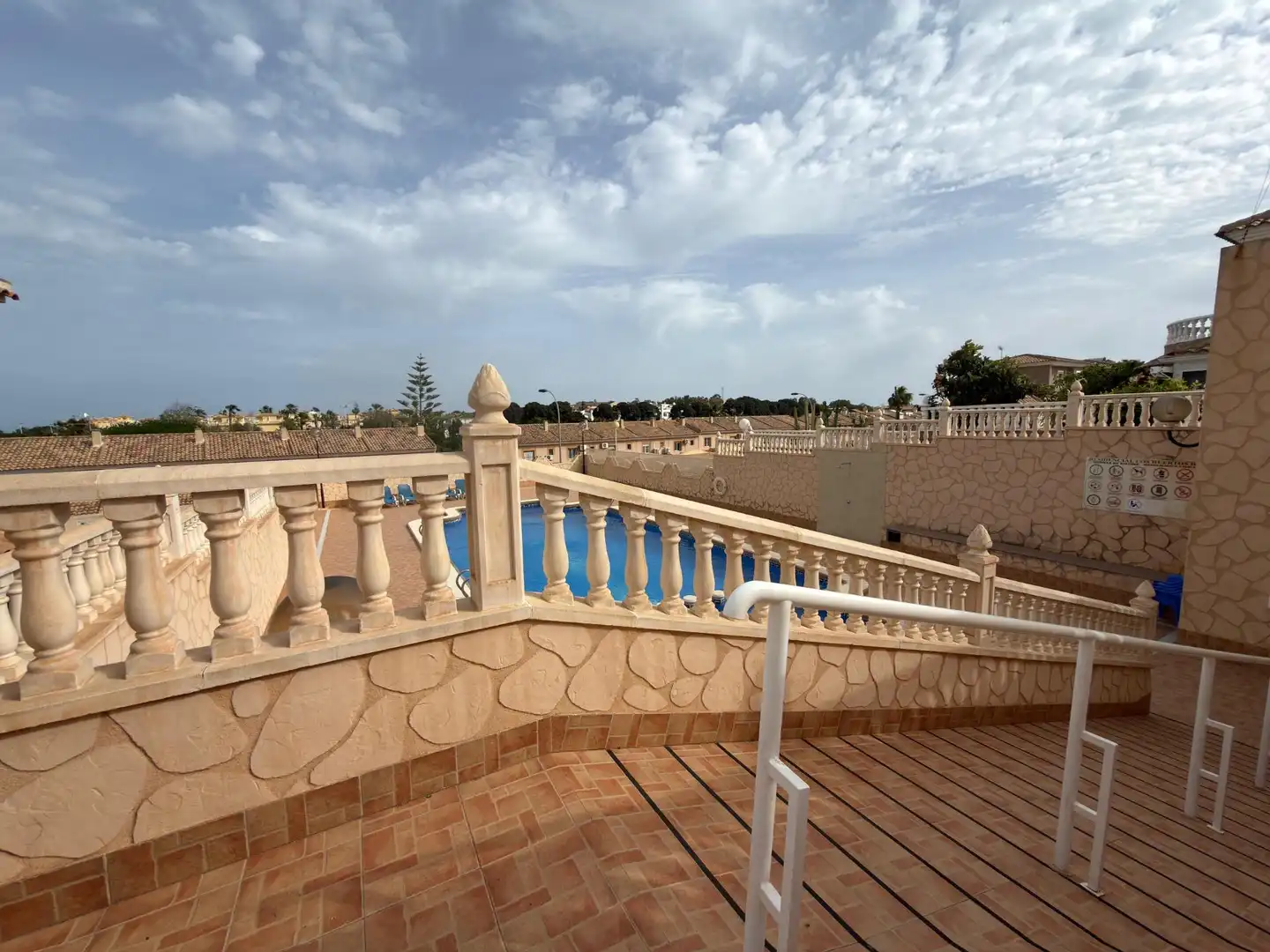 Terraza de Casa o chalet en venta en Torrevieja con Aire acondicionado, Jardín privado y Terraza