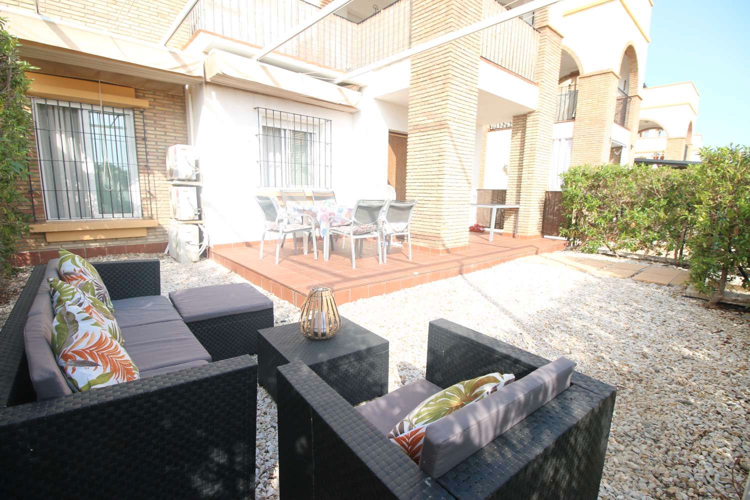 Terrassa de Apartament de lloguer en Vera amb Aire condicionat, Calefacció i Terrassa