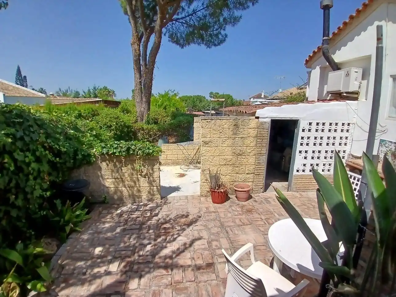 Terrasse von Haus oder Chalet zum Verkauf in Aljaraque mit Heizung, Privatgarten und Schwimmbad