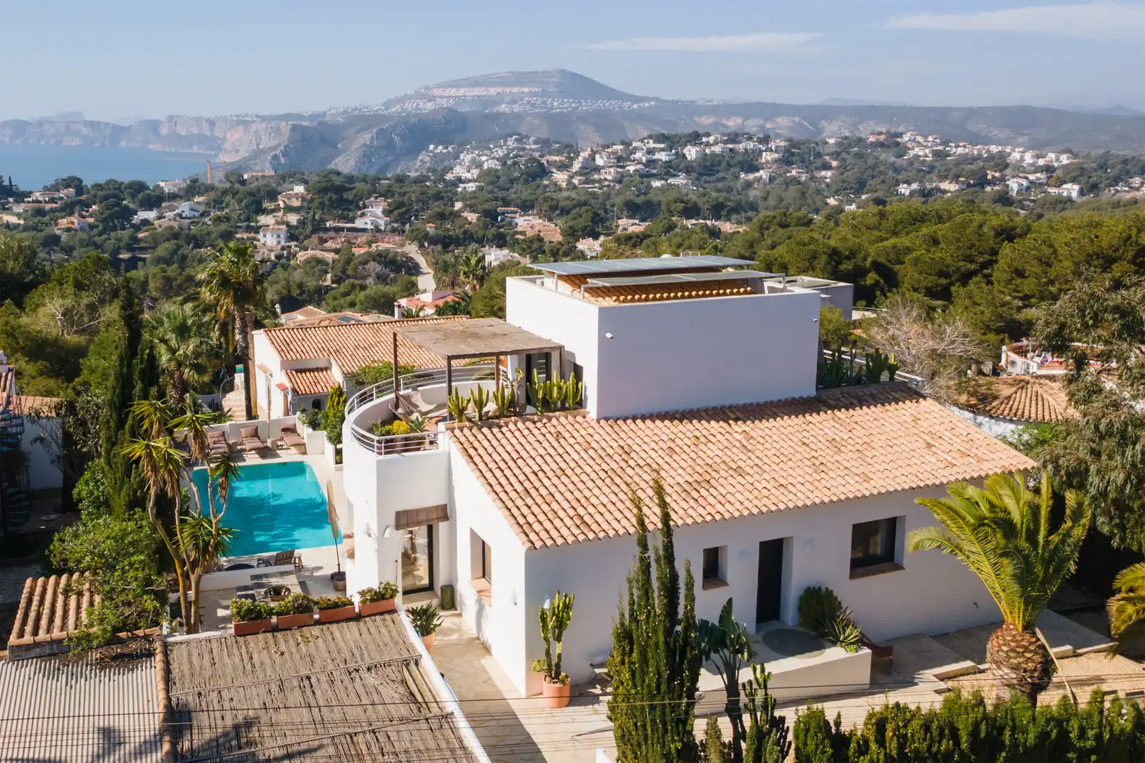 Exterior view of Houses for sale in Jávea / Xàbia  with Air Conditioner, Heating and Private garden