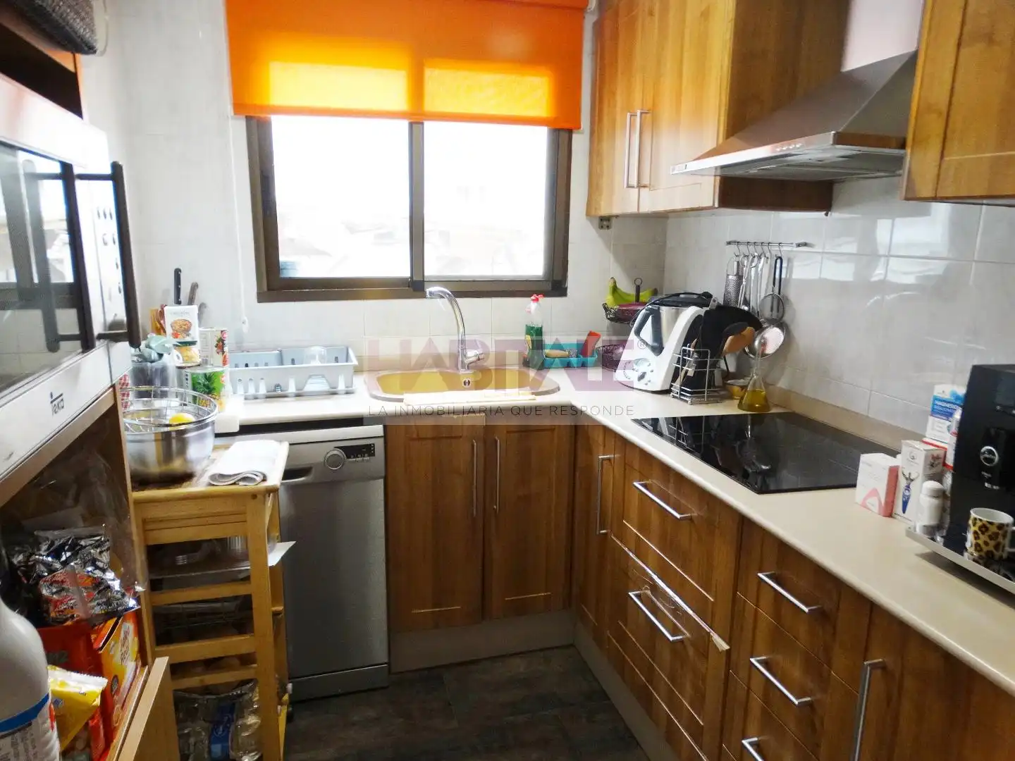 Cocina de Casa adosada en venta en Xàtiva con Terraza y Trastero
