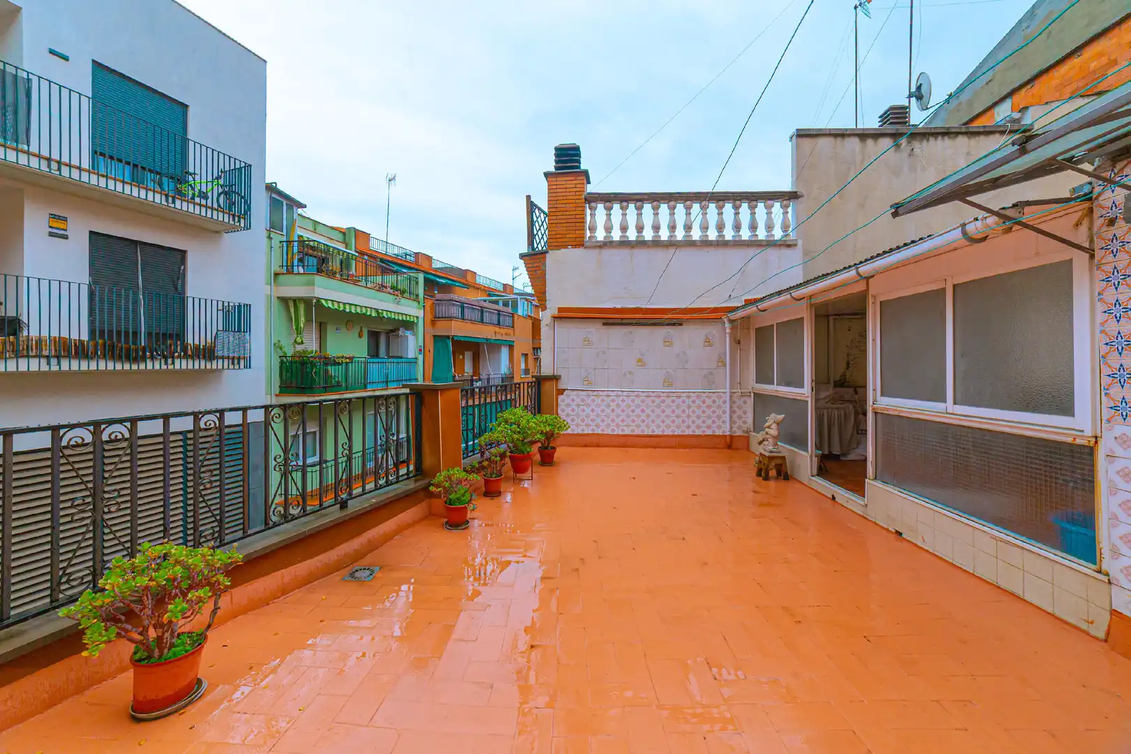 Terrace of Houses for sale in  Barcelona Capital  with Heating, Terrace and Storage room