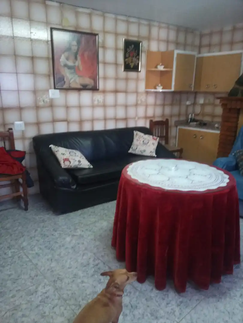 Sala d'estar de Casa adosada en venda en Bullas