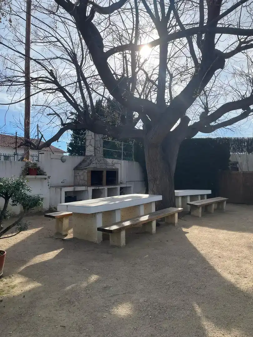 Terrassa de Casa adosada en venda en Cabrils amb Aire condicionat i Piscina