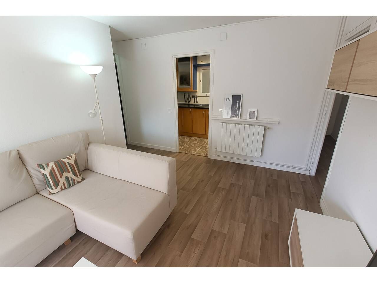 Sala d'estar de Pis en venda en Santa Coloma de Gramenet amb Calefacció