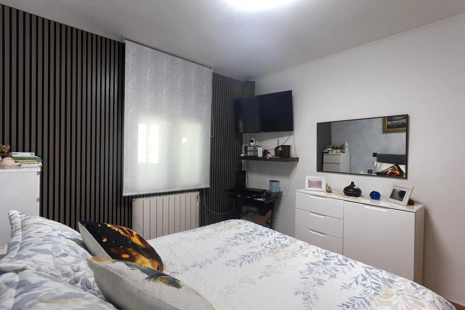 Schlafzimmer von Wohnung zum Verkauf in Alcalá de Henares mit Klimaanlage, Heizung und Terrasse