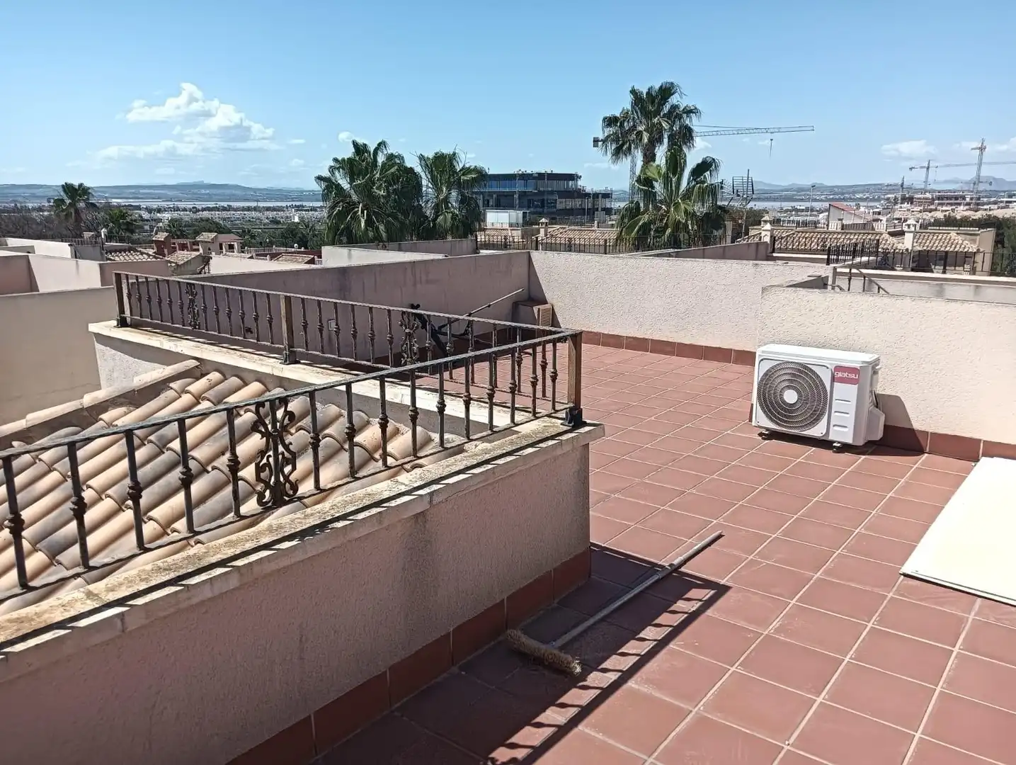 Terrace of Detached homes for sale in Torrevieja  with Air Conditioner, Heating and Private garden