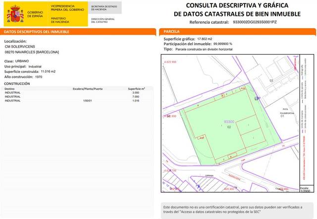 Terreno en Venta en SOLERVICENS en Navarcles