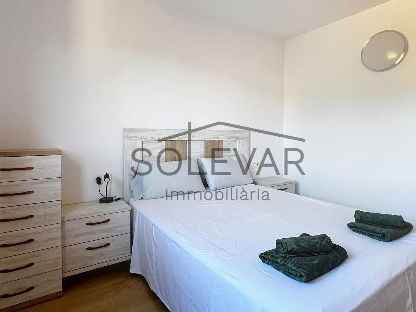 Schlafzimmer von Wohnung zum Verkauf in La Pobla de Segur mit Klimaanlage, Heizung und Parkett