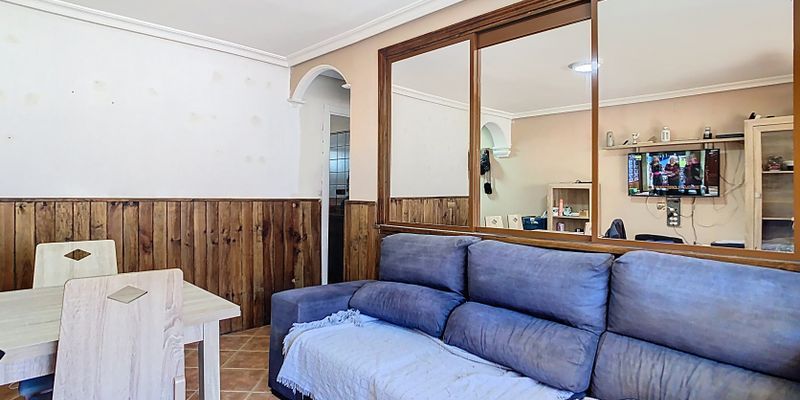 Sala d'estar de Pis en venda en Benalmádena amb Terrassa, Moblat i Balcó